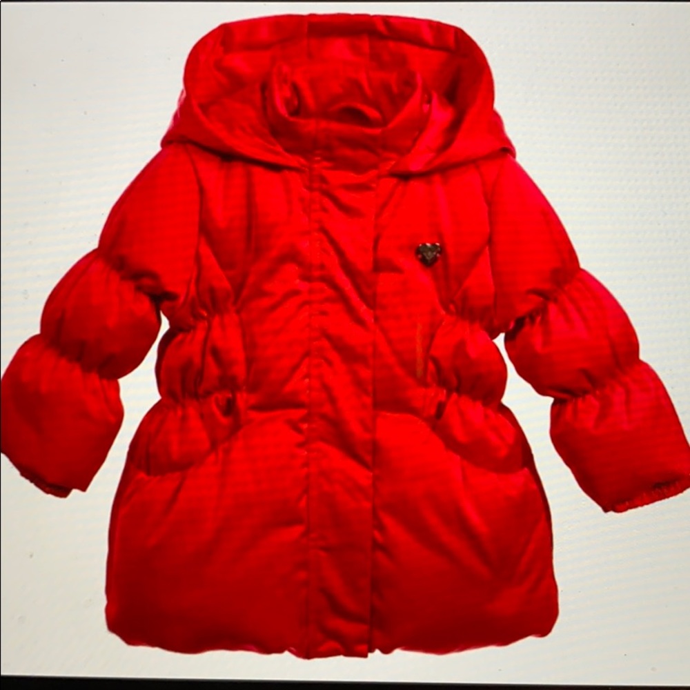 Armani girls puffer jacket